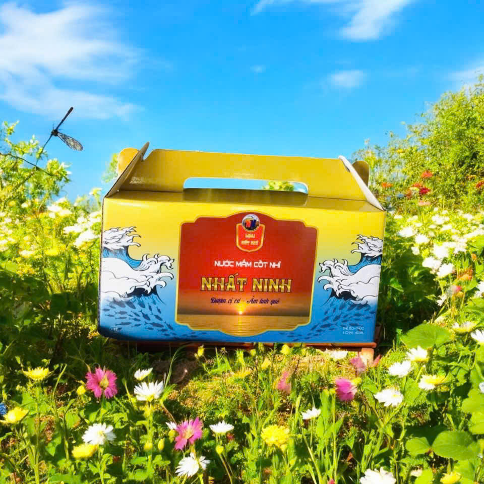 Nước mắm nhĩ Nhất Ninh - 60ml - Lốc 10 chai